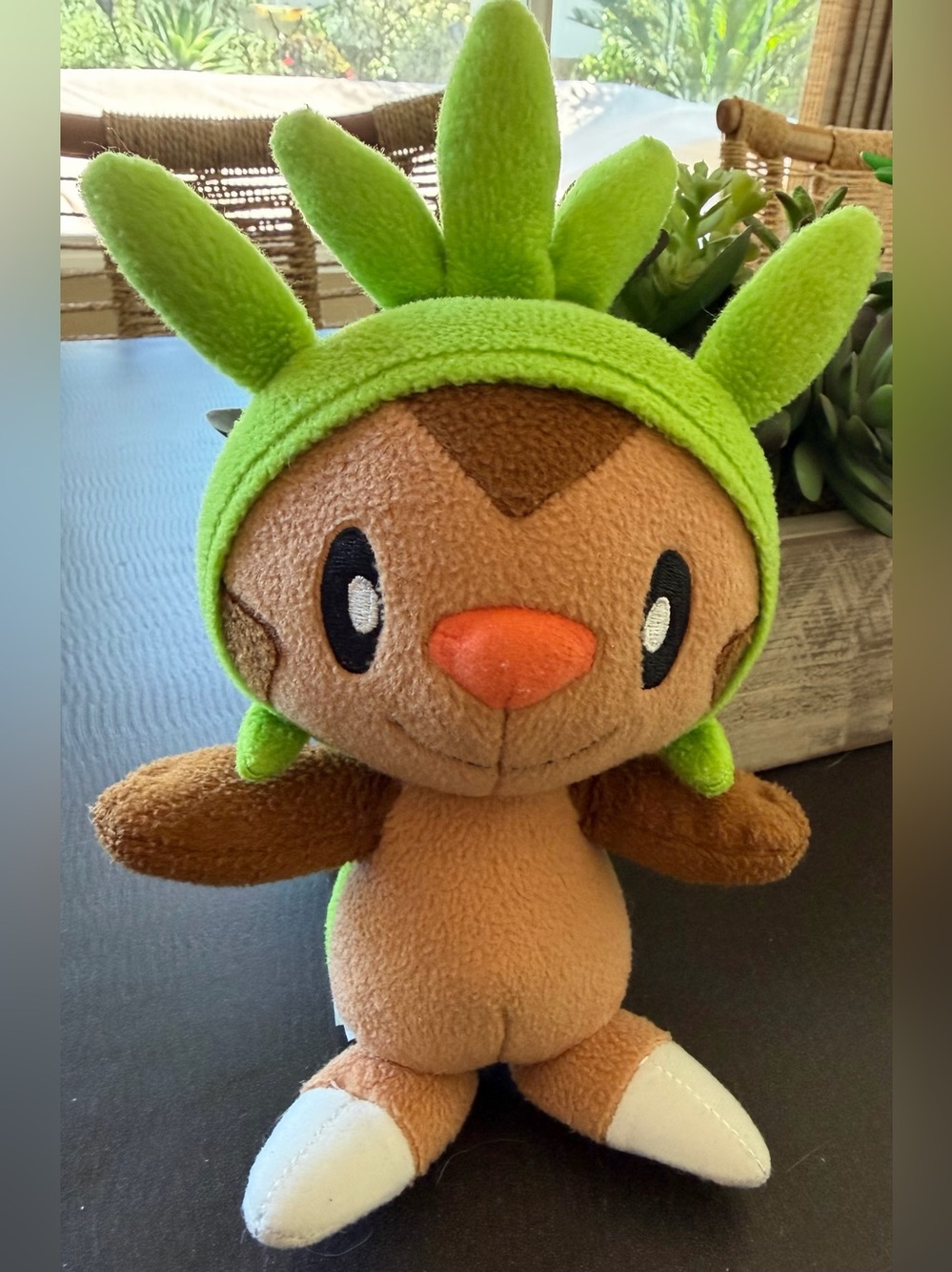 TOMY Pokémon Chespin Plush Stuffed Animal Soft Toy Nintendo Collectible